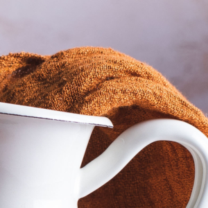Alternative view of Rusty Orange Napkin