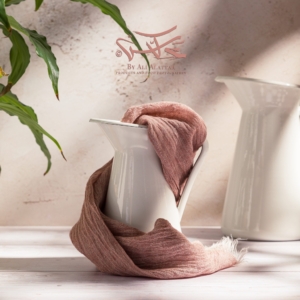 Pink Rose Napkin